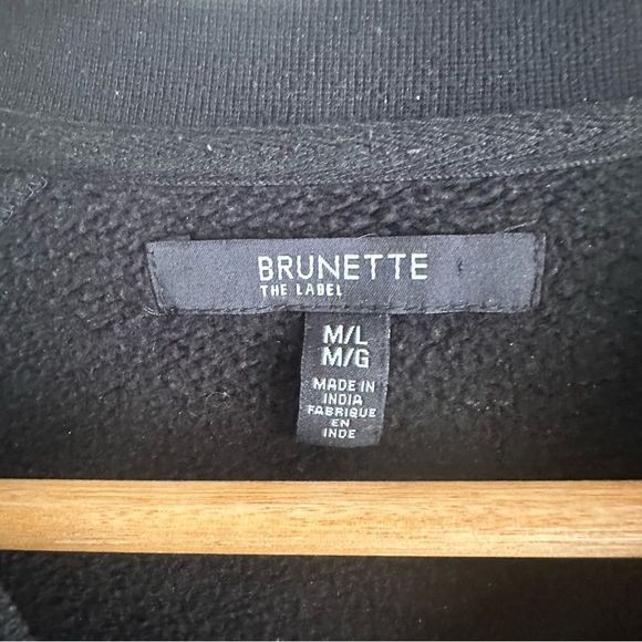 Brunette The Label Black "This Wine Is Making Me Awesome" Crewneck Sweatshirt - Picture 4 of 5